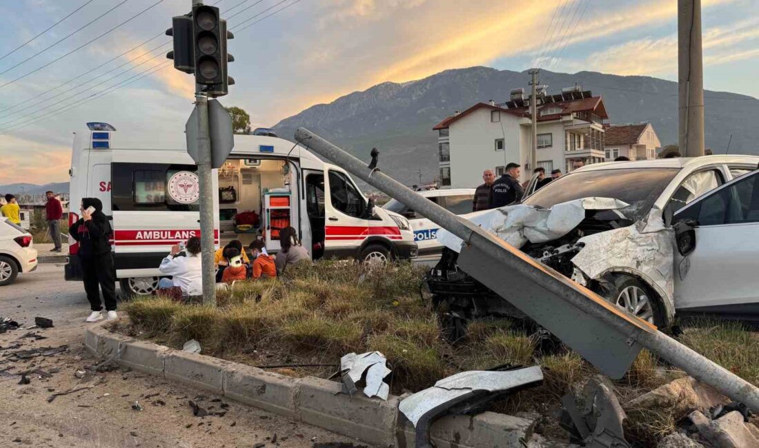 Muğla'nın Fethiye ilçesinde meydana