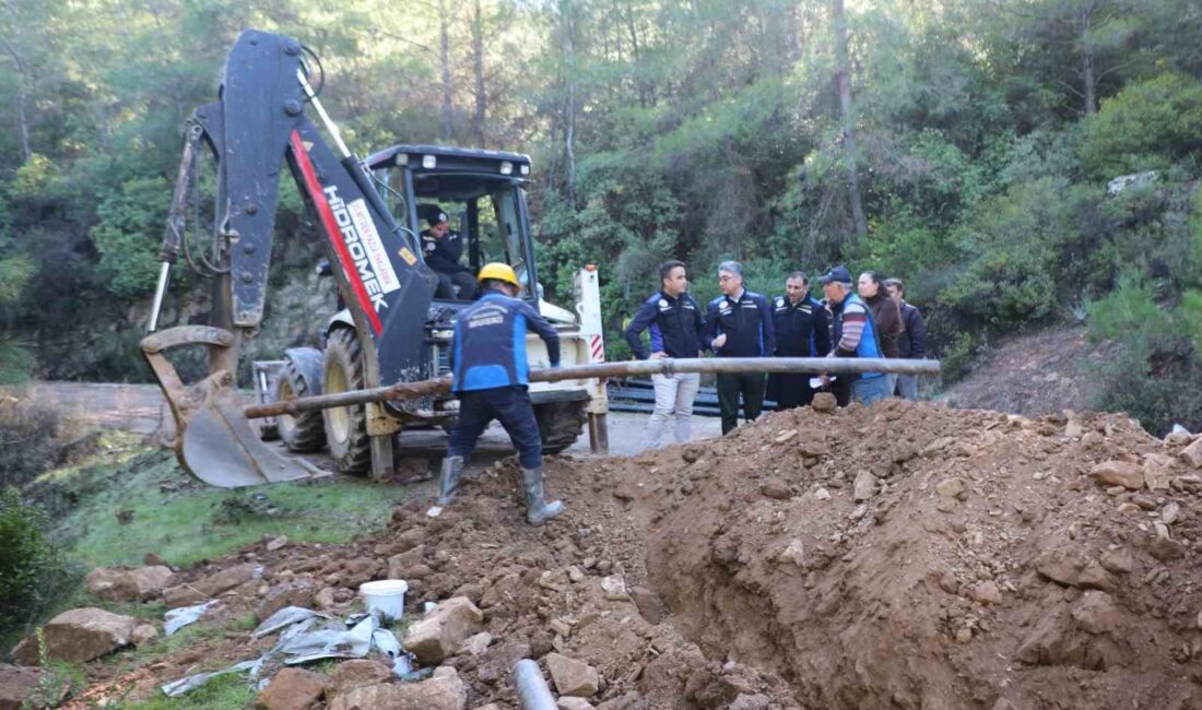 İKİZKÖY’DE İÇME SUYU HATLARI