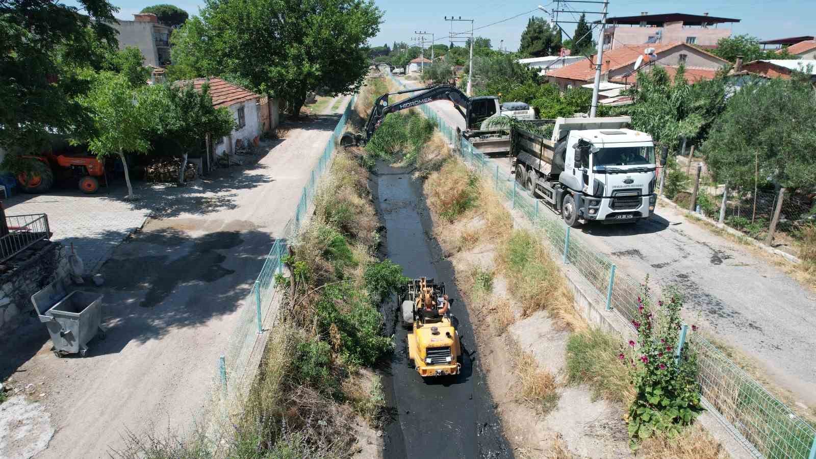 Manisa’da 280 kilometre dere yatağı temizlendi