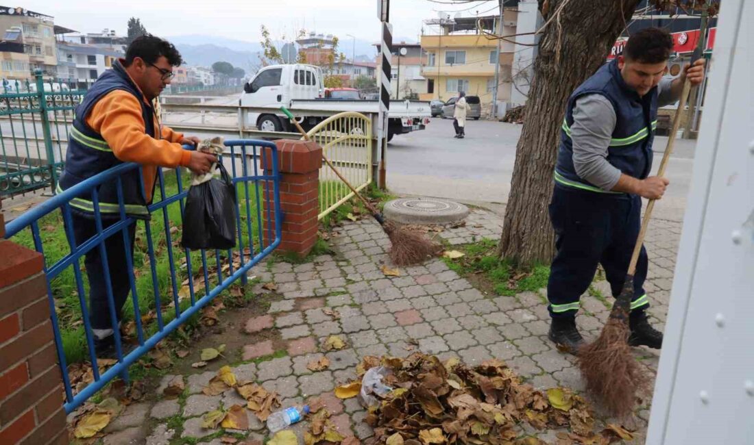 NAZİLLİ’DE TEMİZLİK ÇALIŞMALARINA YOĞUNLUK