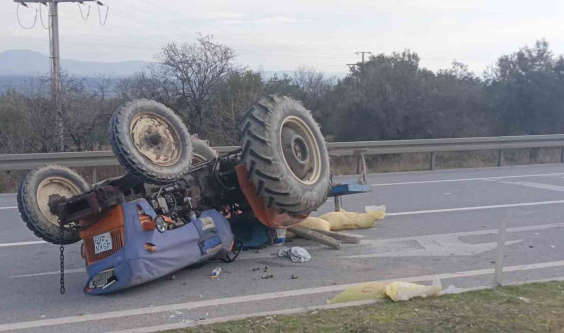 MANİSA'NIN KIRKAĞAÇ İLÇESİNDE OTOMOBİL