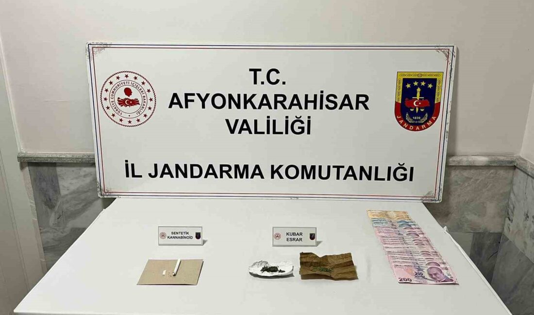 Afyonkarahisar’da jandarma tarafından düzenlenen