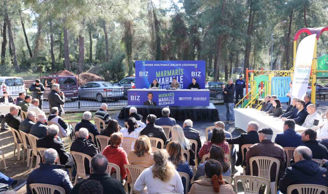 BAŞKAN ÜNLÜ, MAHALLE SAKİNLERİNİN