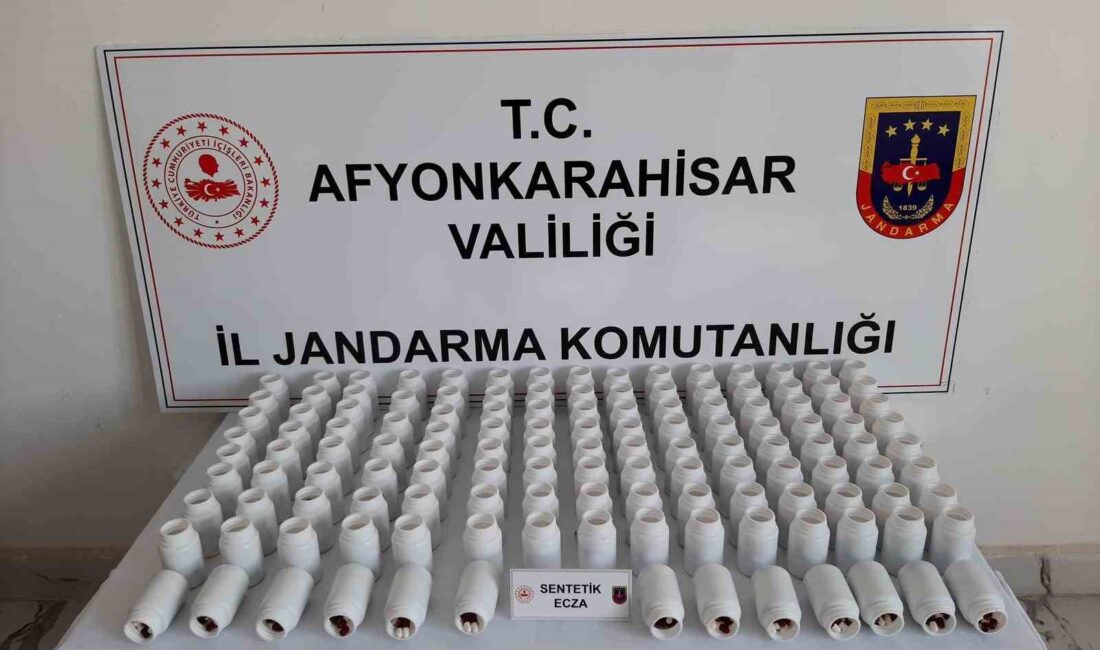 AFYONKARAHİSAR’DA JANDARMA TARAFINDAN GERÇEKLEŞTİRİLEN