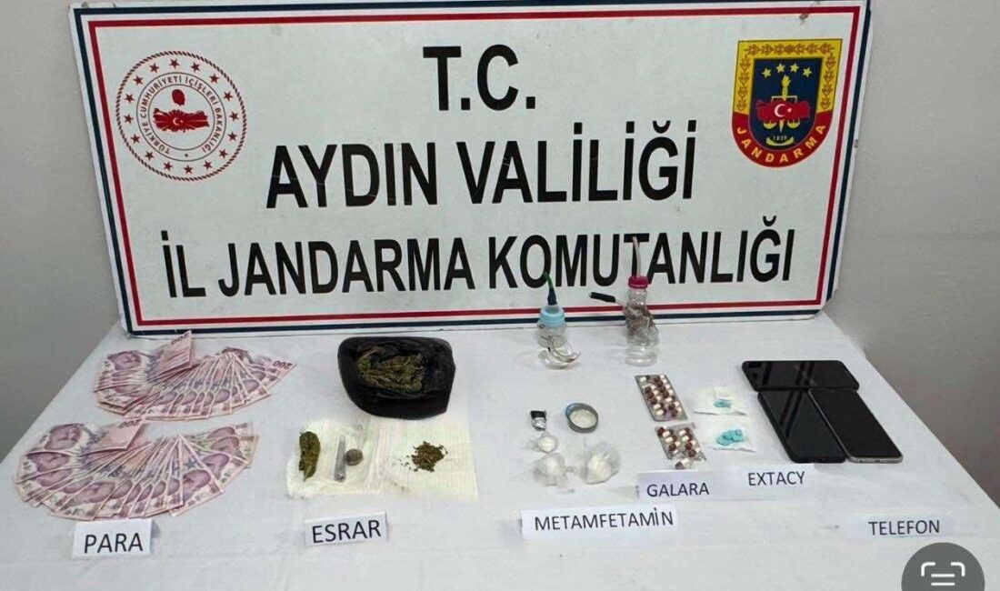 AYDIN’DA JANDARMA EKİPLERİNCE UYUŞTURUCU