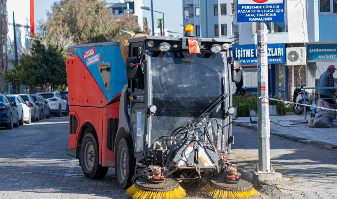 KUŞADASI BELEDİYESİ’NDEN ‘BURÇ SOKAK’TA’