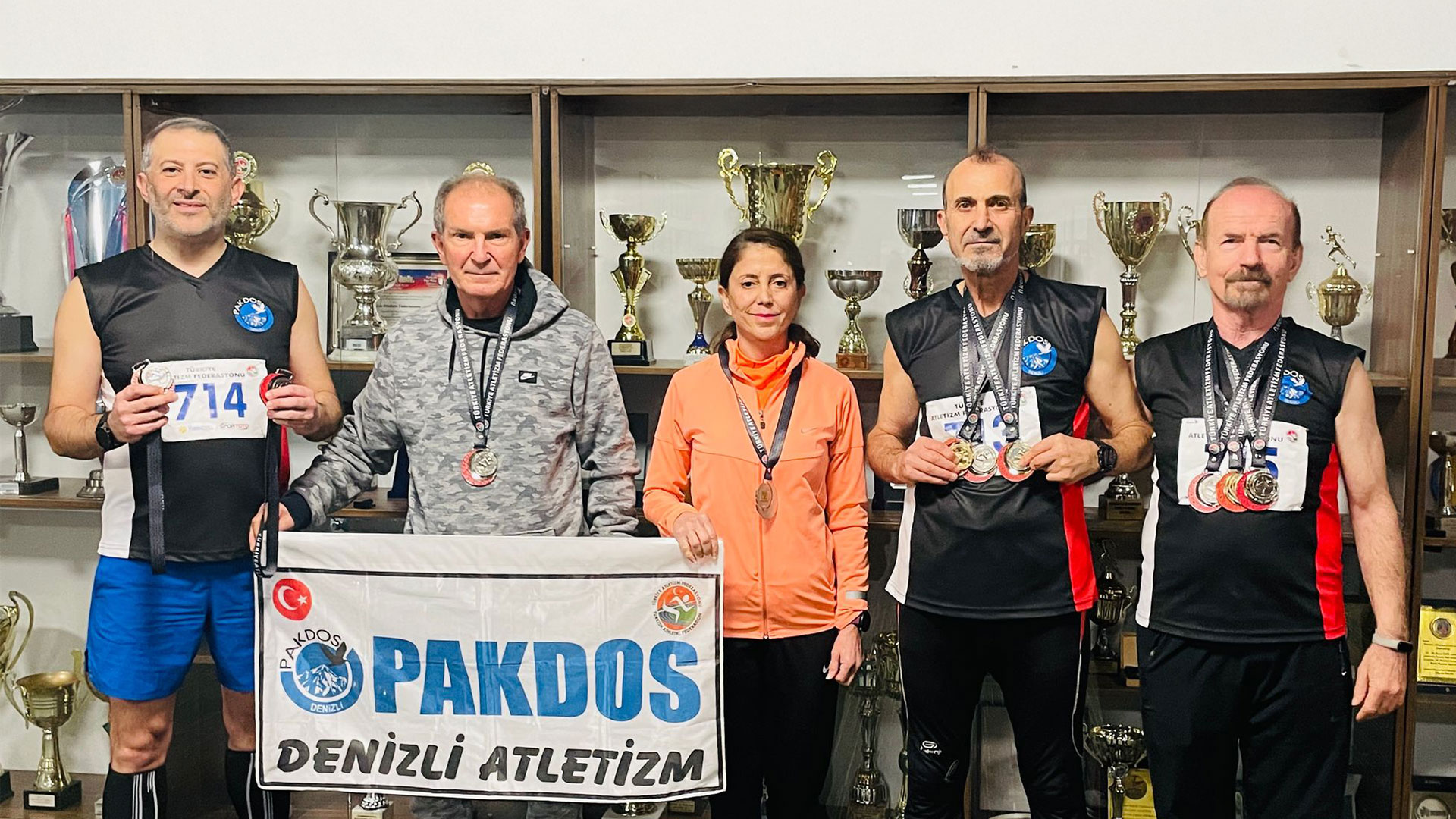 Denizli’nin Milli Atletleri, Türkiye Masterlar Atletizm Şampiyonası’na Damga Vurdu