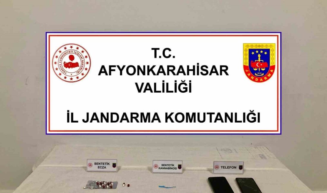 AFYONKARAHİSAR'DA JANDARMA TARAFINDAN ŞÜPHE