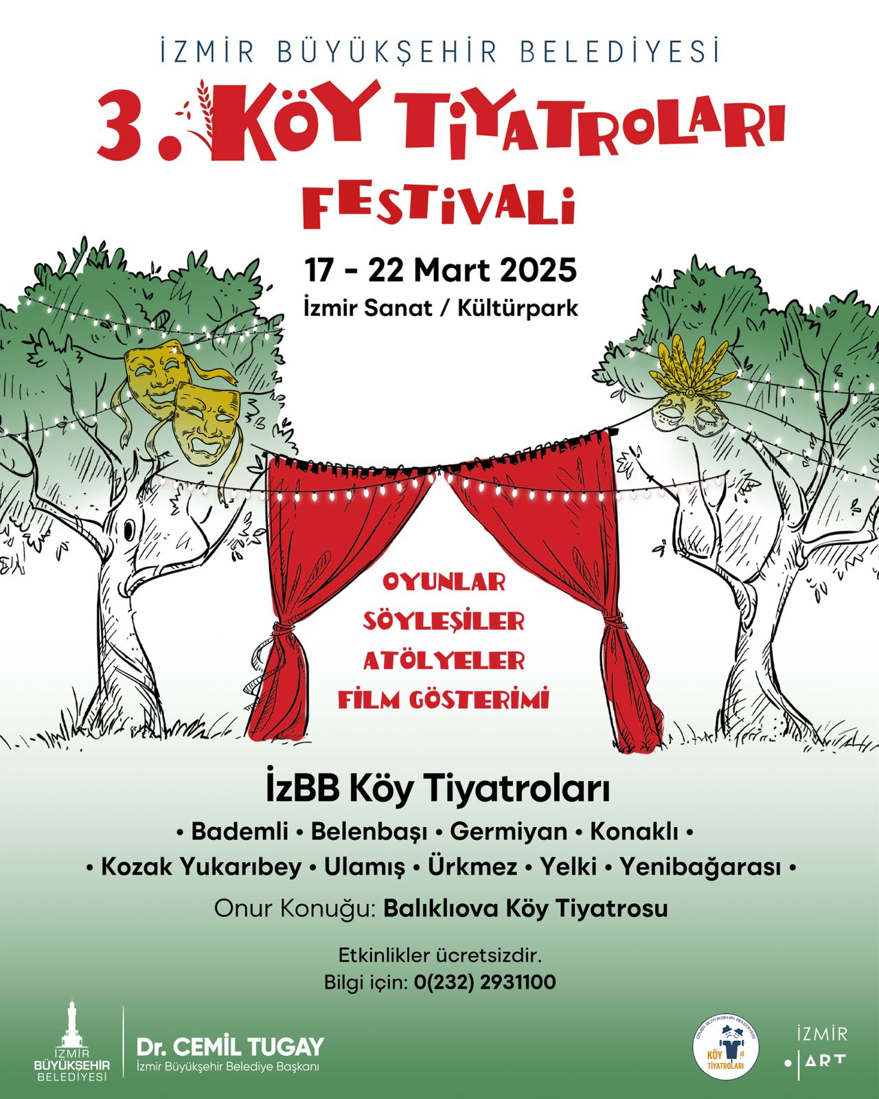 Sanat Kırsalda Buluşuyor: İzmir’de Köy Tiyatroları Festivali ile Sanat Köylere Taşınıyor!