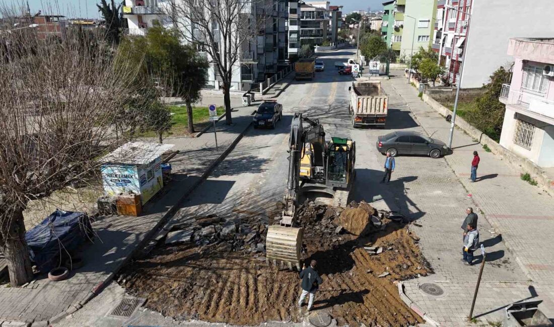 BAŞKAN TETİK, YOL ÇALIŞMALARINI