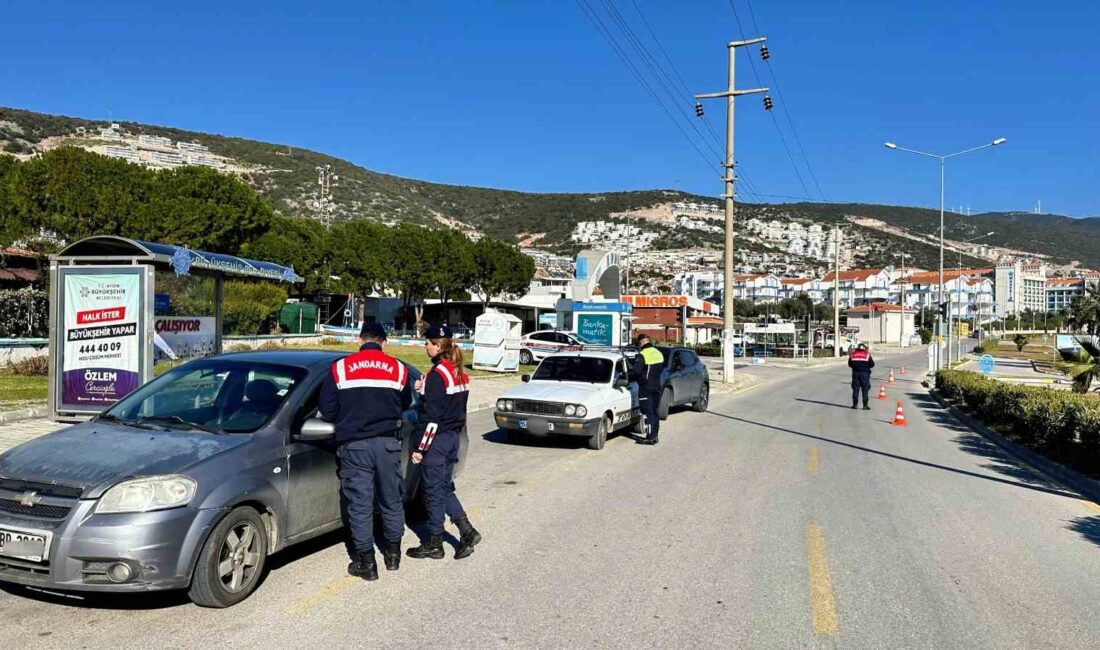 JANDARMA BİR HAFTALIK ÇALIŞMASINDA