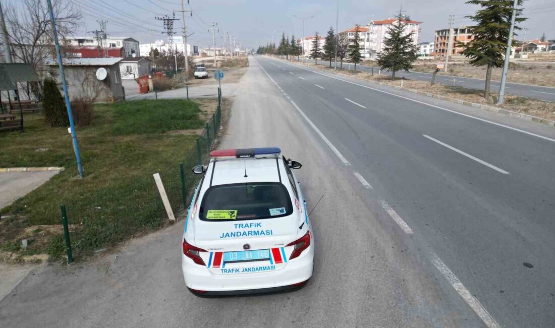 AFYONKARAHİSAR’IN BOLVADİN İLÇESİNDE JANDARMA