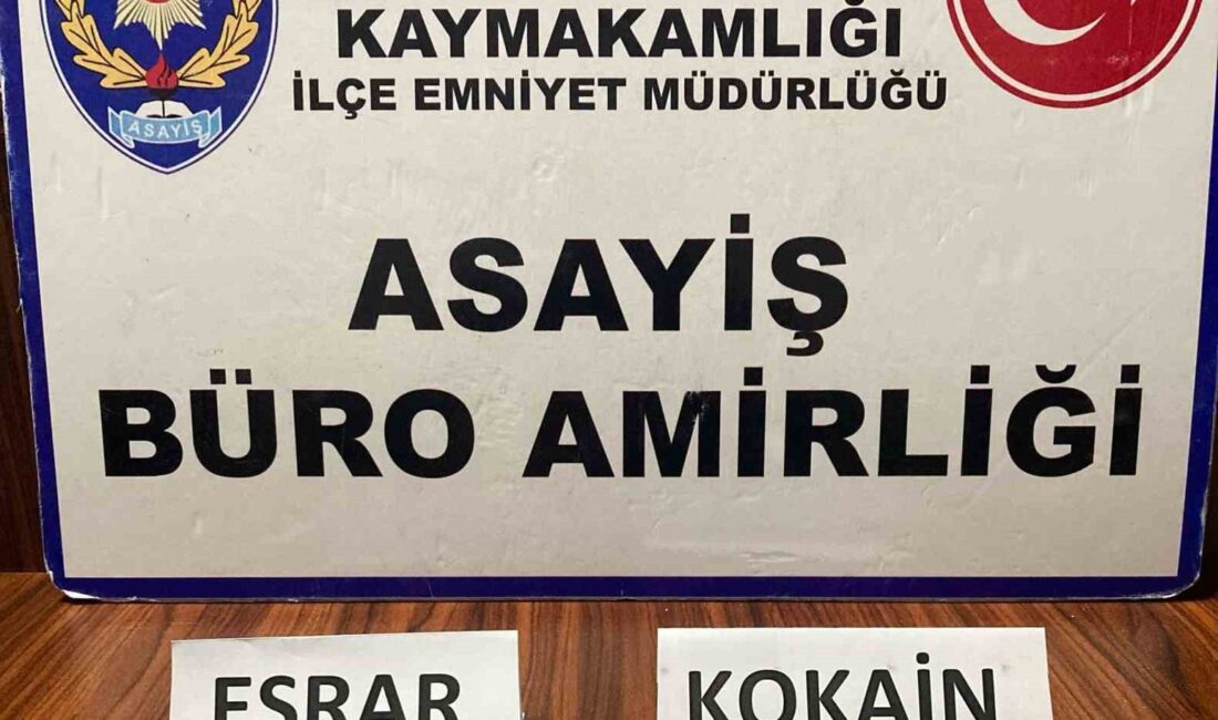 KÜTAHYA’DA UYUŞTURUCU OPERASYONU, 2