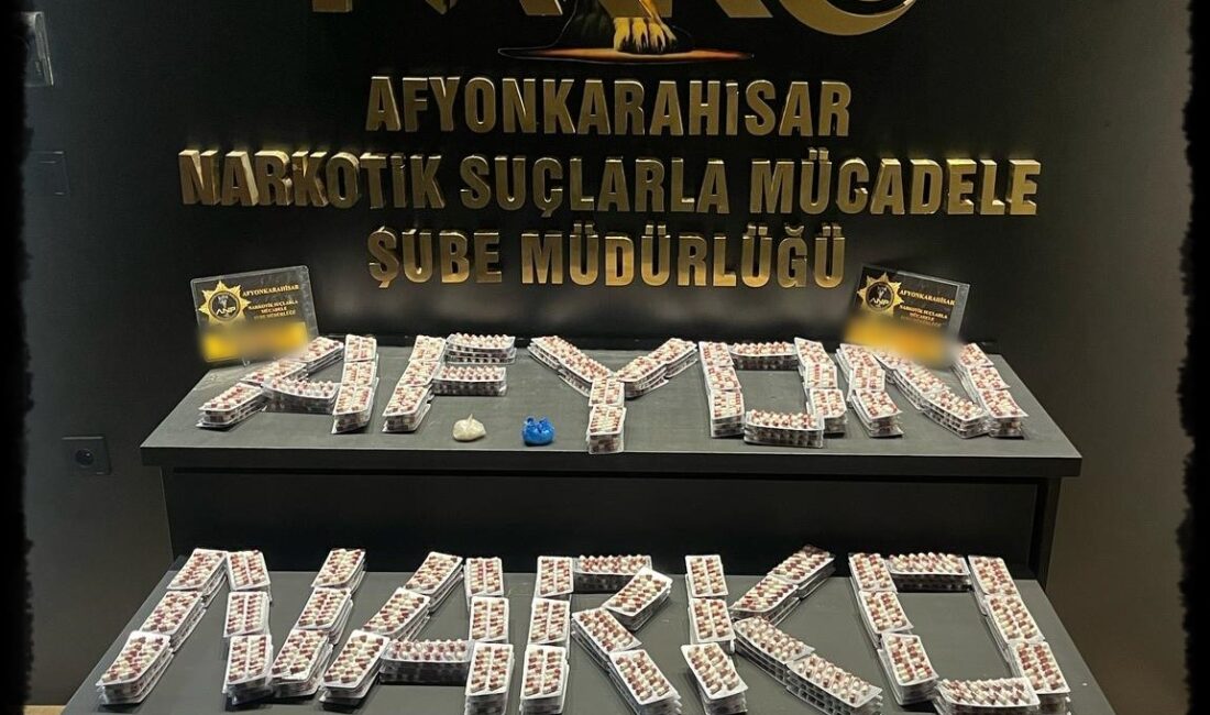 AFYONKARAHİSAR’DA POLİS TARAFINDAN BİR