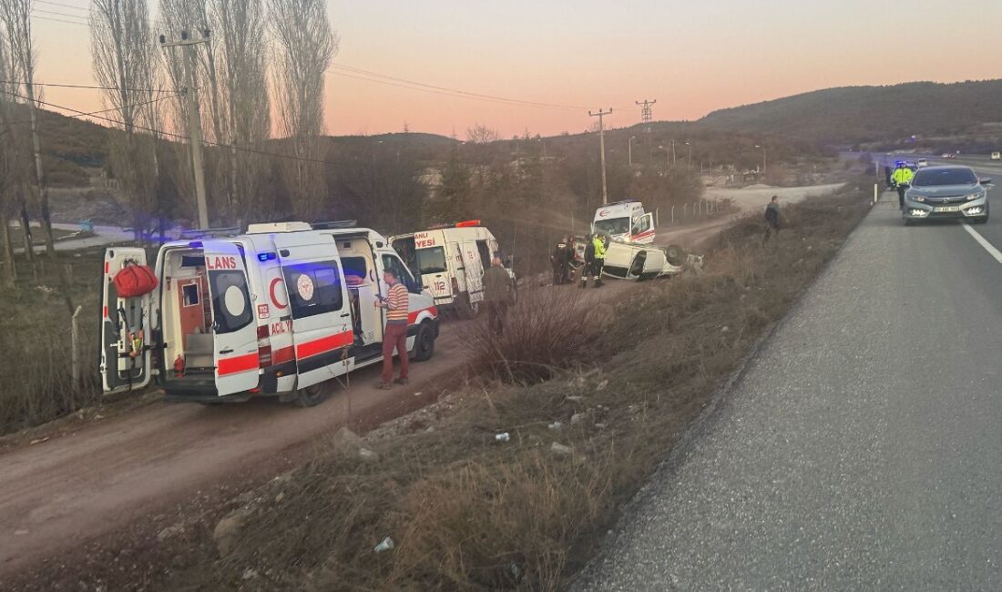 TAVŞANLI'DA TRAFİK KAZASI; 2