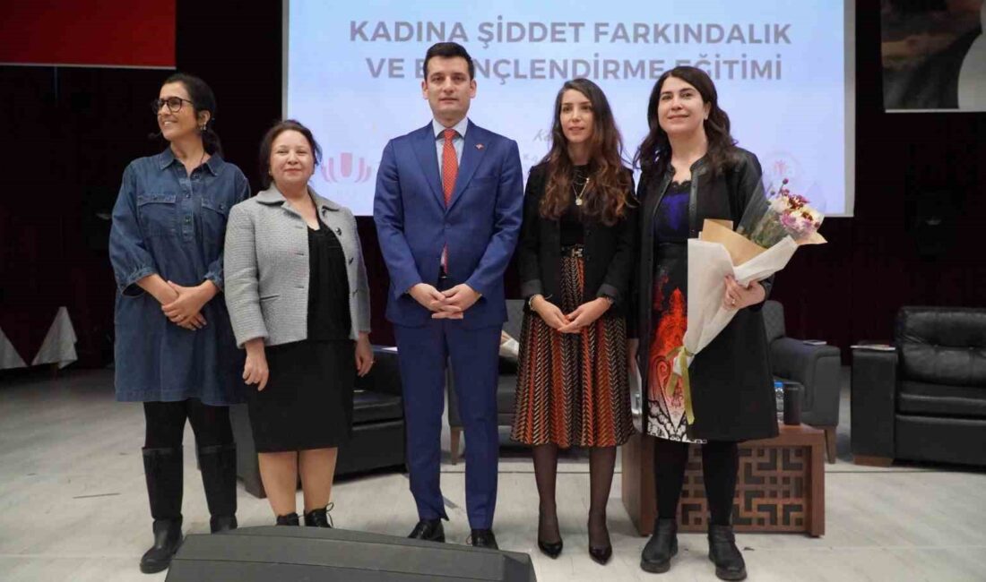 URLA'DA "KADINA YÖNELİK ŞİDDETE