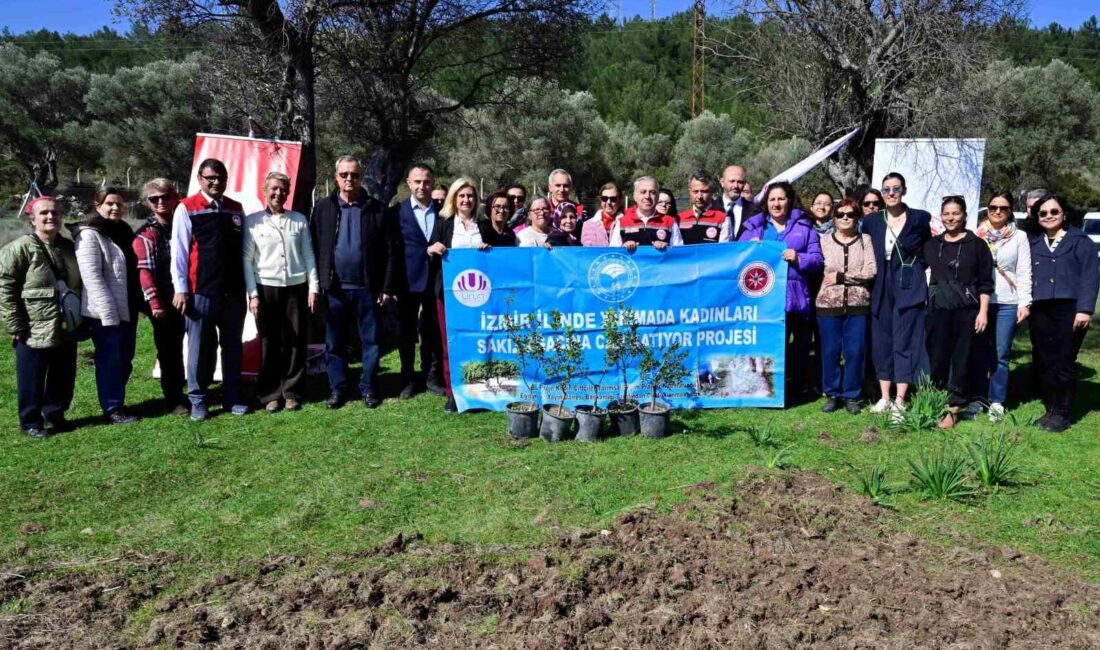 KADIN ÇİFTÇİLERİ DESTEKLEYEREK SAKIZ